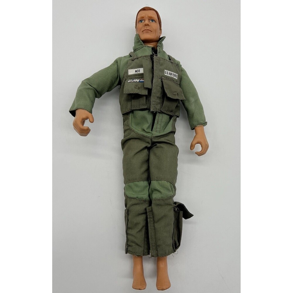 Vintage 1992 GI JOE Hall Of Fame 12" Ace Air Force Action Figure Hasbro